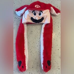 Mario Plush Character Hat with Movable Ears